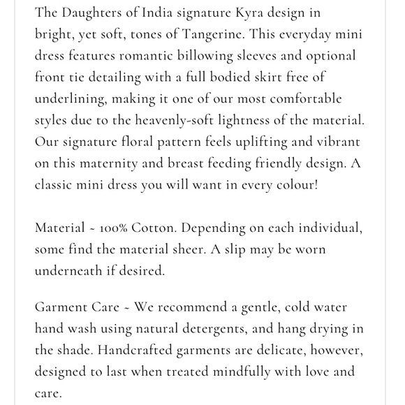 Daughters of India Kyra Mini Dress - Picture 7 of 7